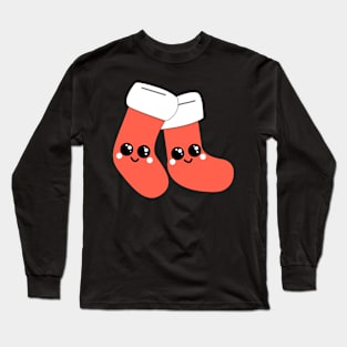 Christmas Stocking Long Sleeve T-Shirt